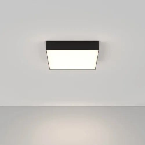 Светильник потолочный LED Zon C032CL-36W4K-SQ-B Maytoni белый 1 лампа, основание чёрное в стиле современный  фото 4